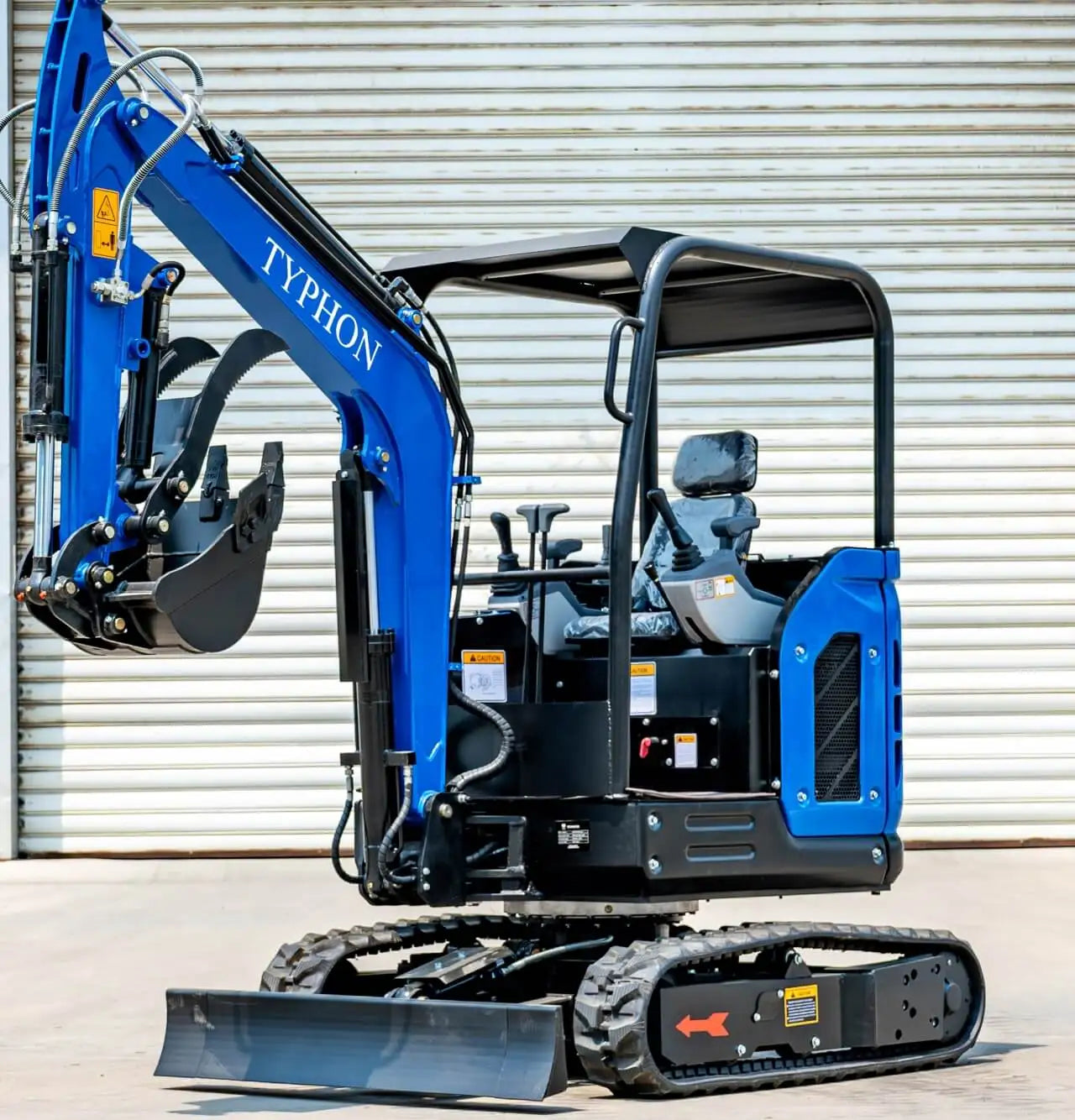 TYPHON TERROR X2 STORM Mini Excavator 2.5 Ton Diesel Kubota V1505 25HP Engine USA - 0
