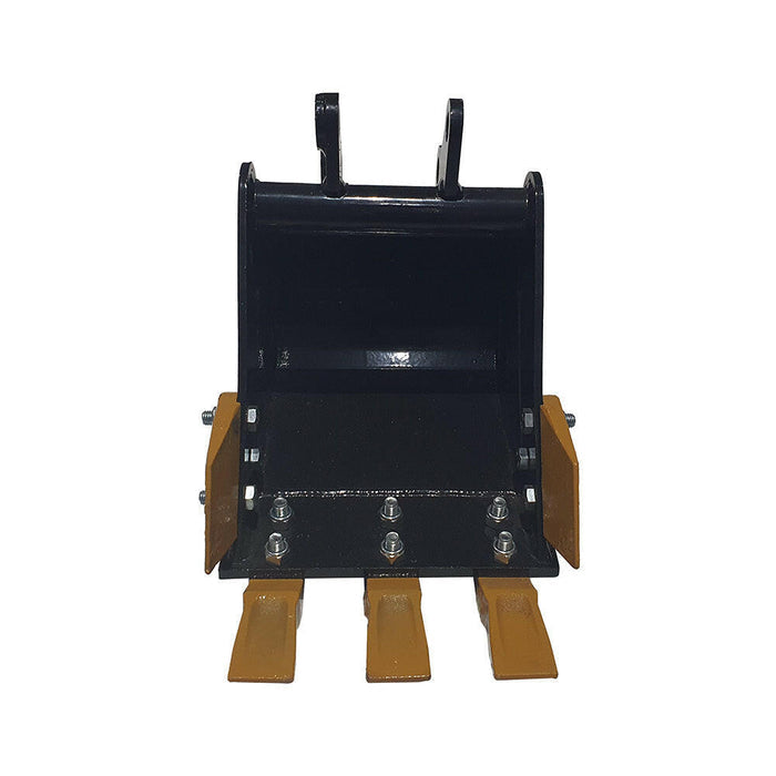 16" Bucket with teeth for AGT Mini Excavators | AGT-12EX-WD16