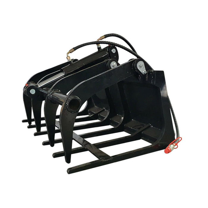39" Hydrualic Grapple Mini Skid Steer Wood Grabber | AGT-M-HGB - 0