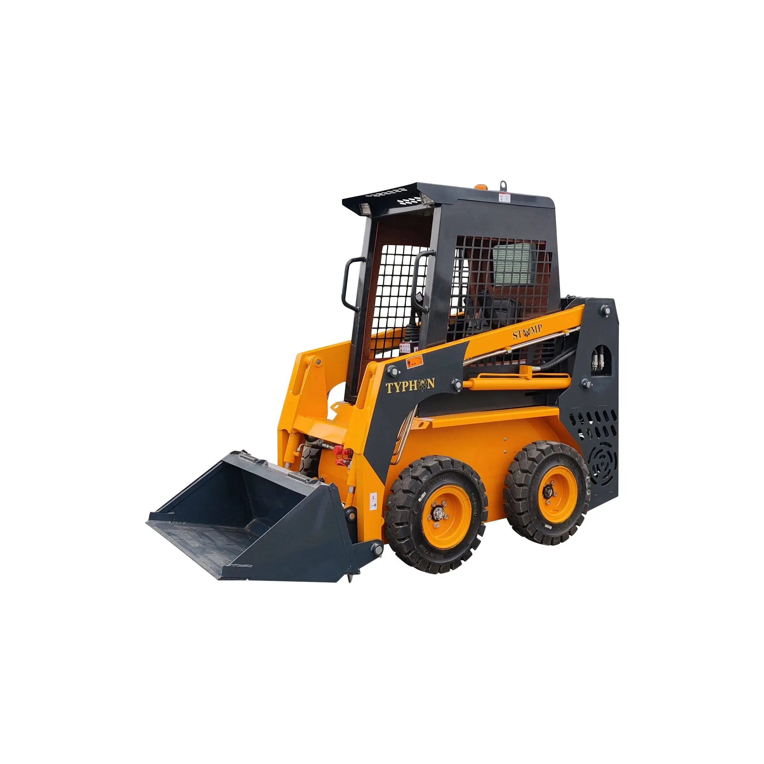 Brand New TYPHON STOMP Mini Skid Steer Gas EPA Engine USA