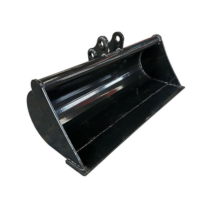 32" Toothless Bucket For 1-2ton Mini Excavators | 12EX-WD32B - 0