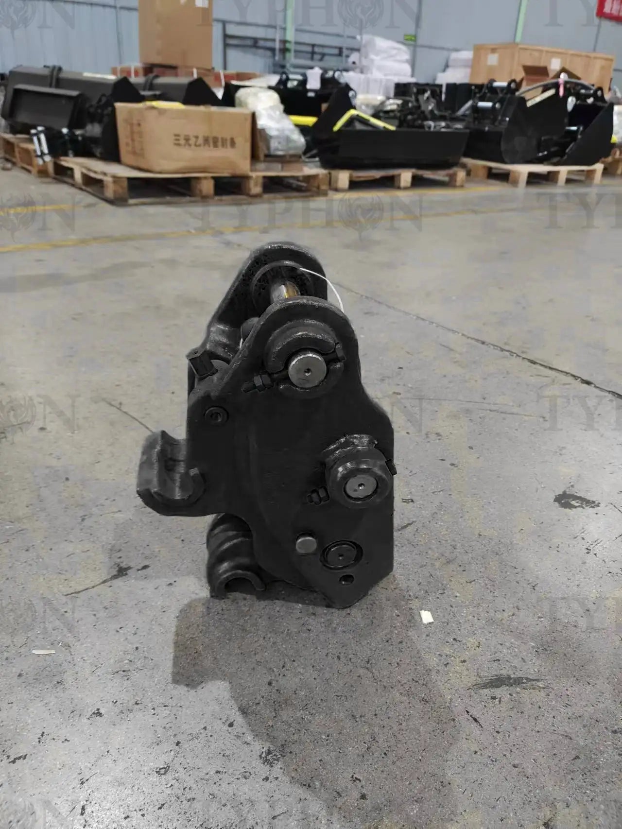 TYPHON 2.5 Ton Mini Excavator Attachment Mechanical Quick Hitch Quick Coupler