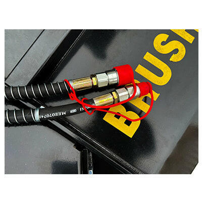 54" Mini Excavator Brush Cutter 3 to 8-Ton Carrier, 16-21 GPM For Sale