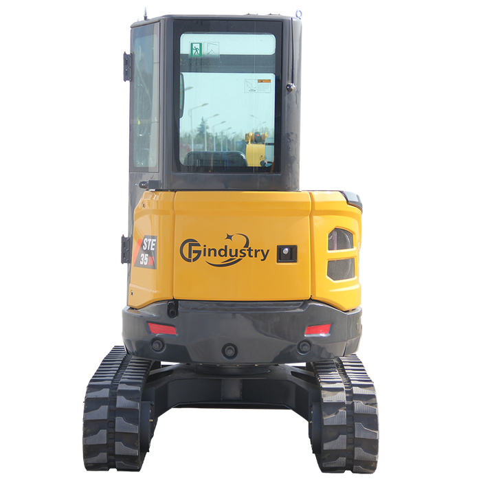 2.8 Ton, Yanmar Diesel Engine Mini Excavator w/ Hydraulic Thumb | CFG-STE35SR