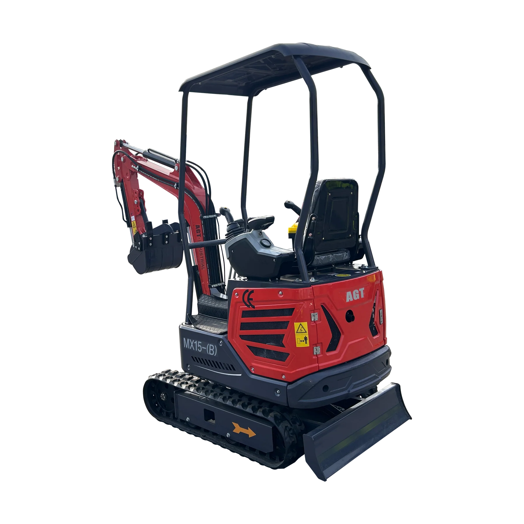 1 Ton, B&S Engine Mini Excavator w/ Pilot Control | MX15-B