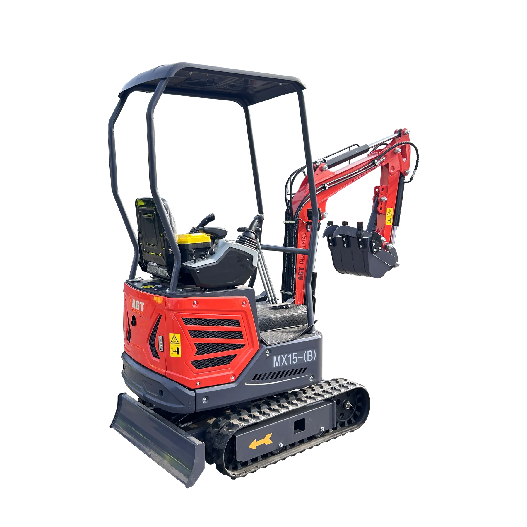 1 Ton, B&S Engine Mini Excavator w/ Pilot Control | MX15-B
