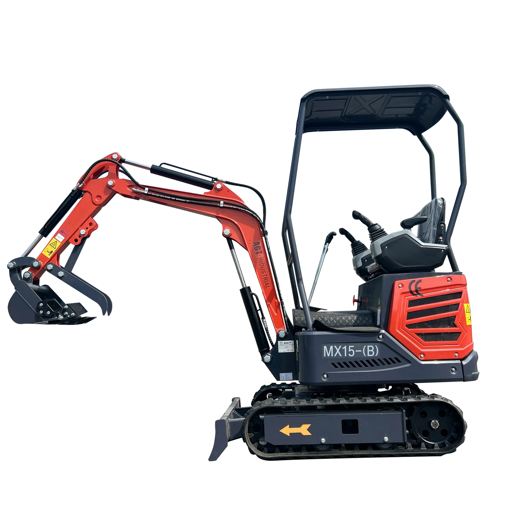1 Ton, B&S Engine Mini Excavator w/ Pilot Control | MX15-B - 0